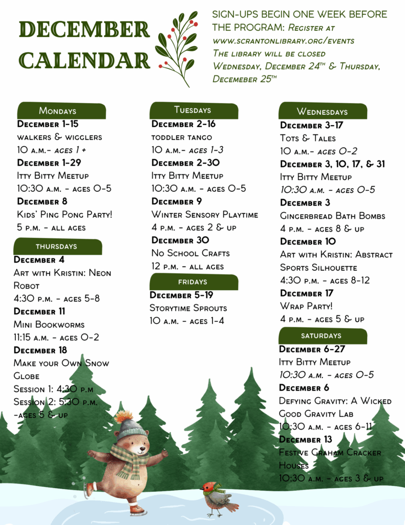 December Calendar