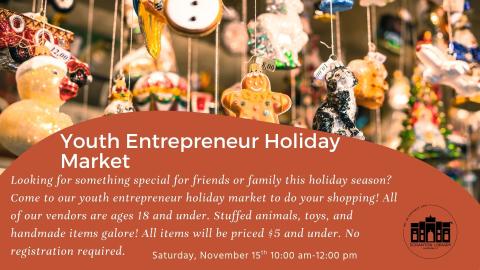 Youth Entrepreneur Holiday Market